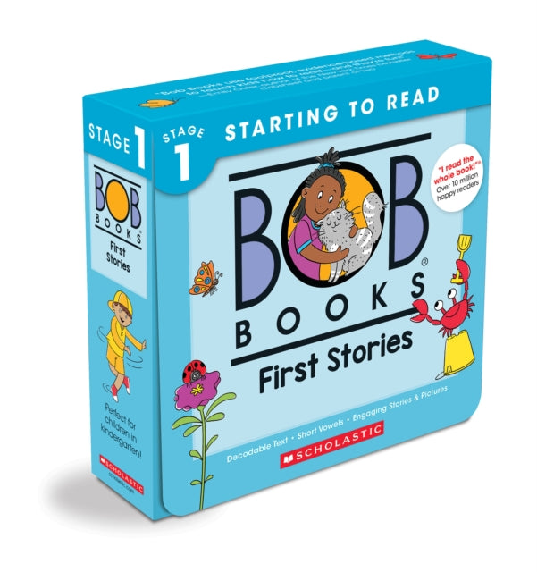 Bob Books: First Stories Box Set (12 books)