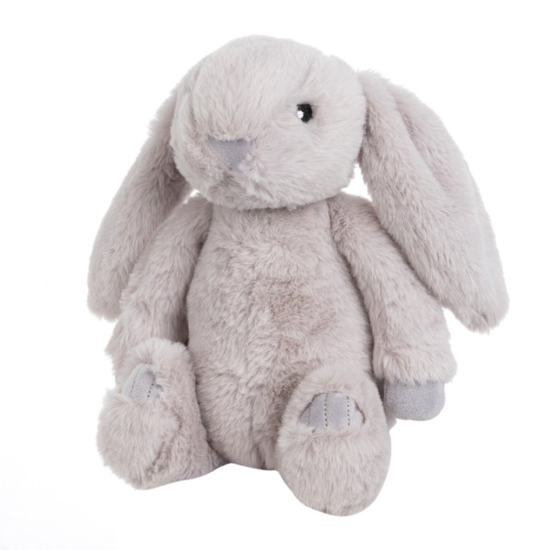 Plišasta igrača Zajec Artesavi, 23 cm, siv