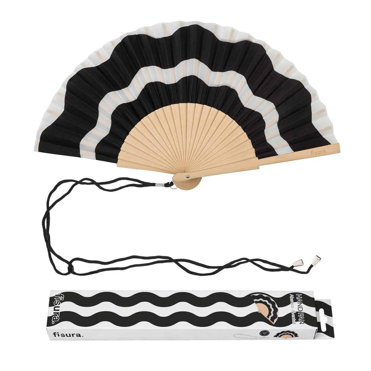 Pahljača Fisura, Black and White
