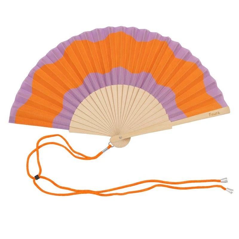 Pahljača Fisura, Orange and Purple