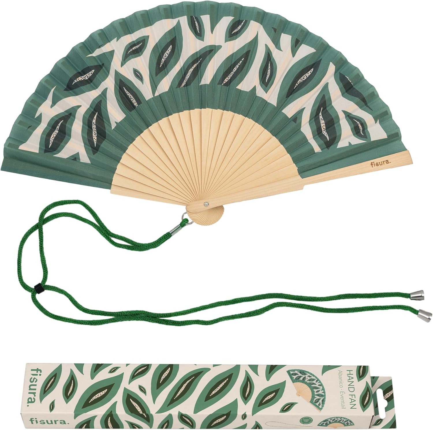 Pahljača Fisura, Green Leaves