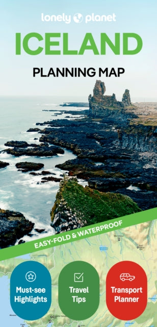 Lonely Planet Iceland Planning Map