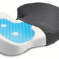 Hladilna ergonomska blazina za stol Kensingon Premium, črna