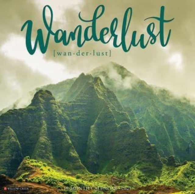 Wanderlust 2025 12 X 12 Wall Calendar