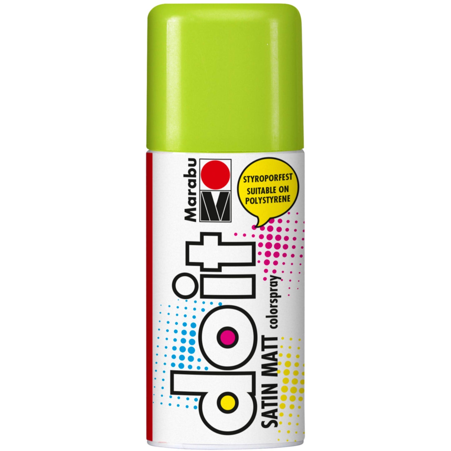 Sprej Marabu DO IT, svilnato mat, limeta zelena 154, 150 ml