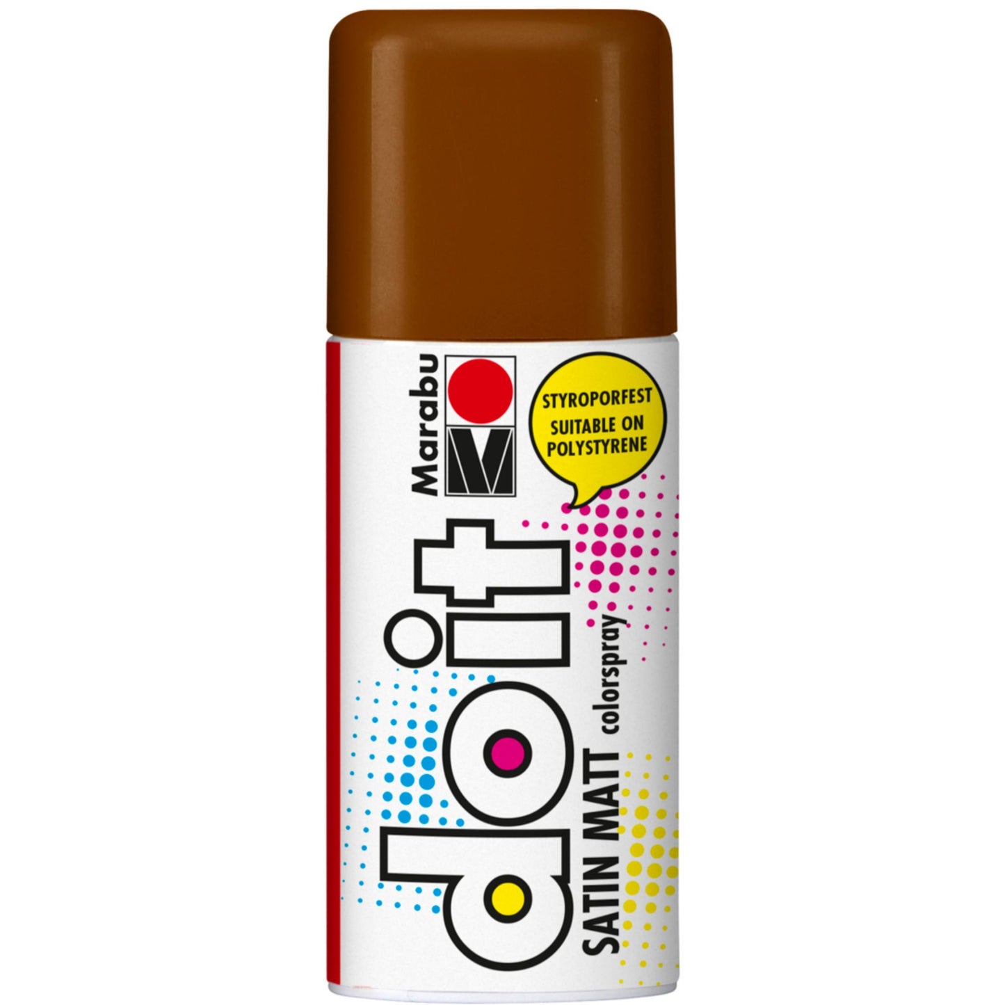 Sprej Marabu DO IT, svilnato mat, kakavno rjava 161, 150 ml