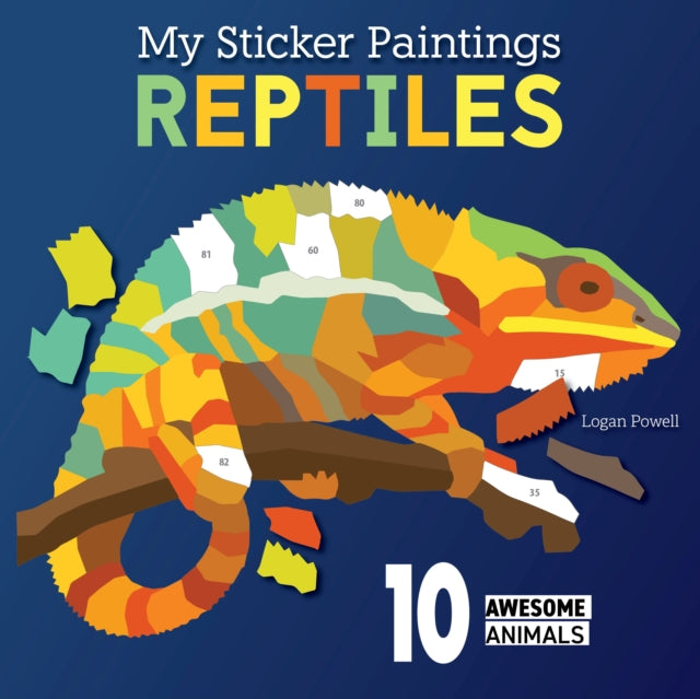 My Sticker Paintings: Reptiles