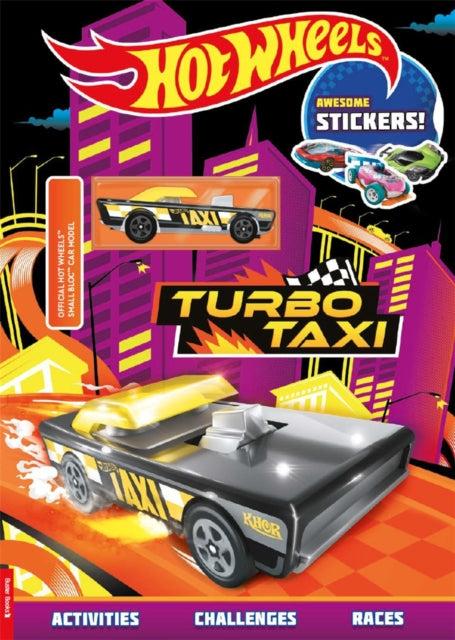 Hot Wheels™: Turbo Taxi (with stickers and car model)