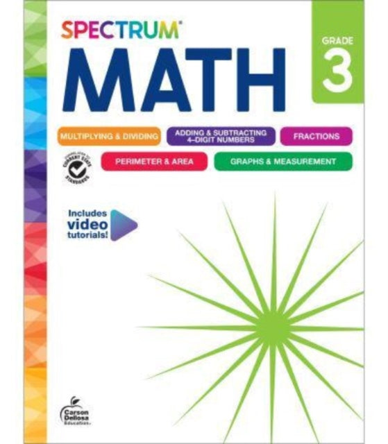 Spectrum Math Workbook Grade 3