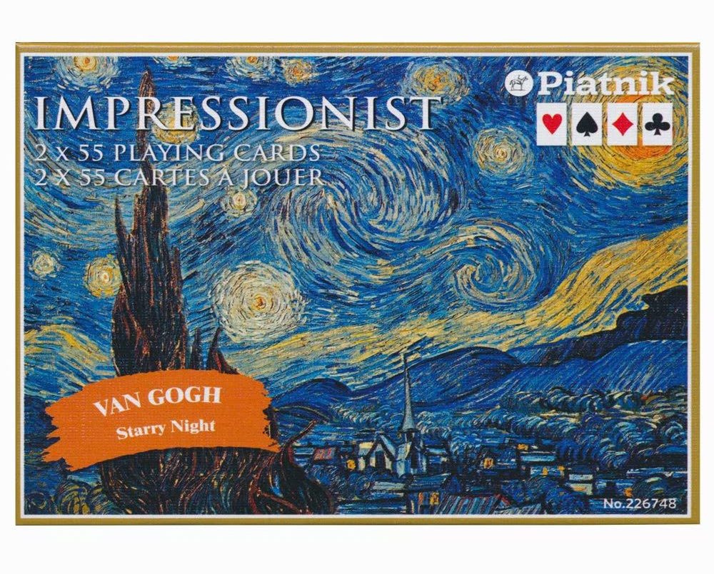 Karte (dvojne) VAN GOGH, Starry Night