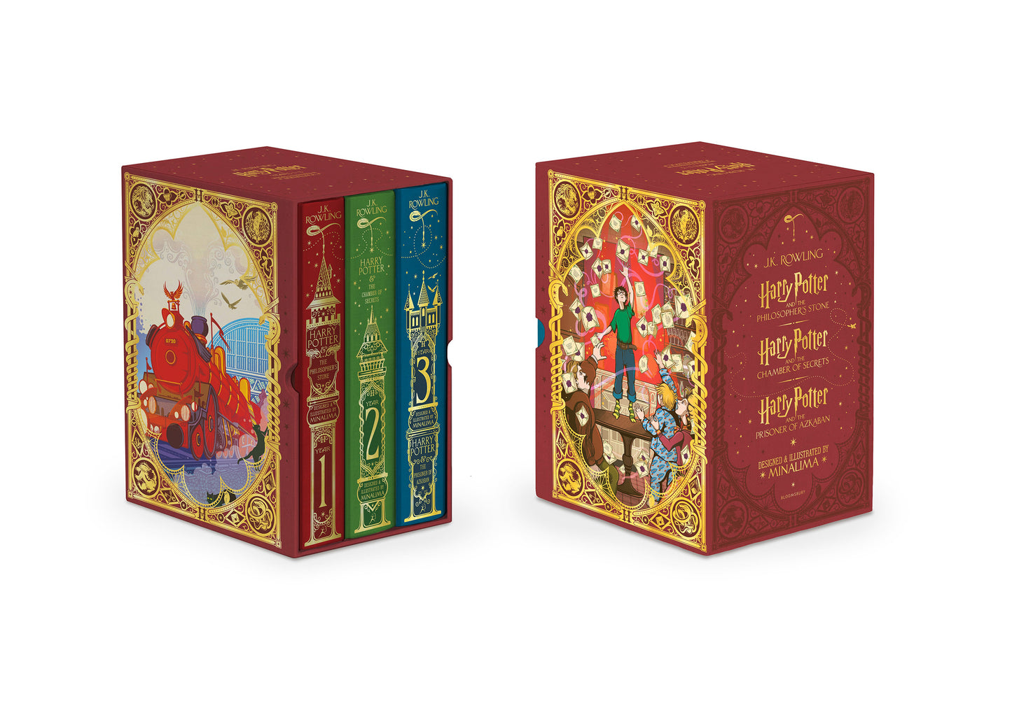 Harry Potter 1-3 Box Set: MinaLima Edition