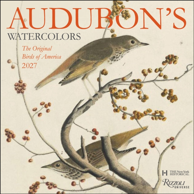 Audubon's Watercolors 2027 Wall Calendar