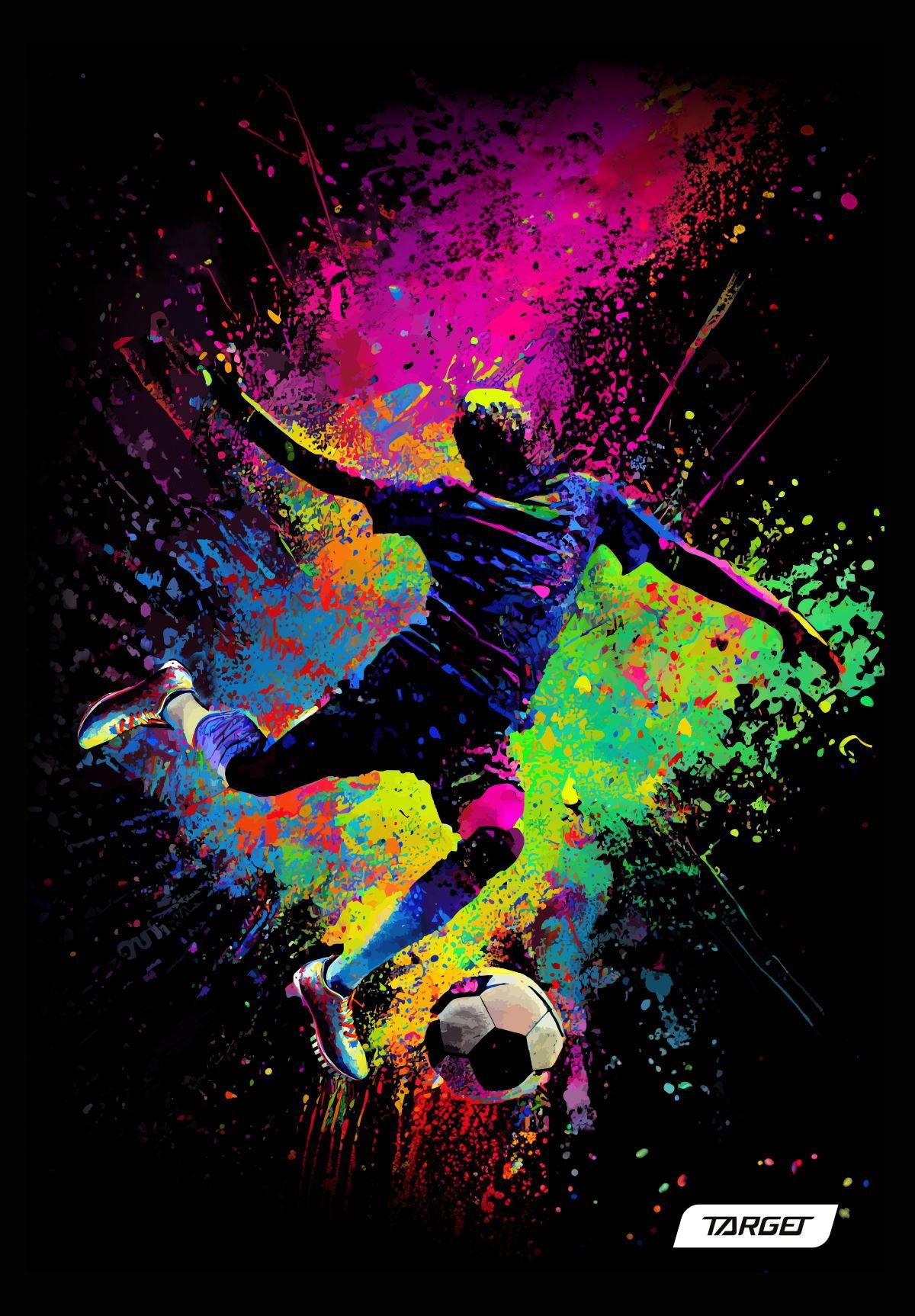 ZVEZEK A4 K TARGET 28168 52L 80G NEON VIBES (25)