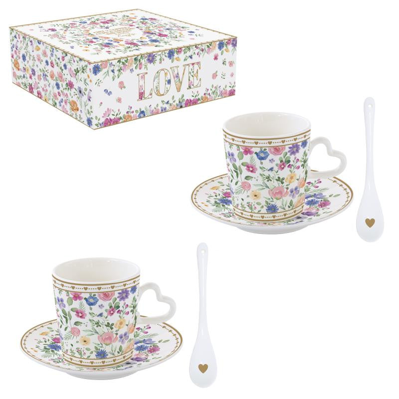 Set 2 skodelic MON AMOUR, 2x100 ml