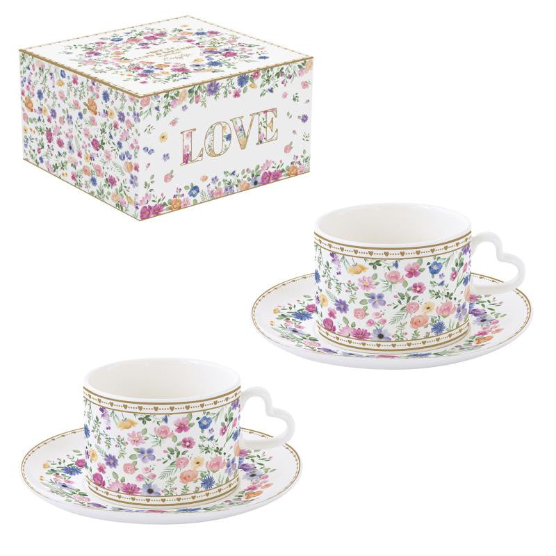 Set 2 skodelic MON AMOUR, 2x240 ml