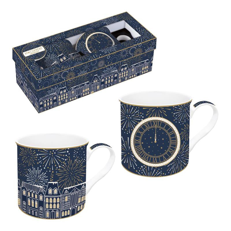 Set 2 skodelic MIDNIGHT, 2x300 ml