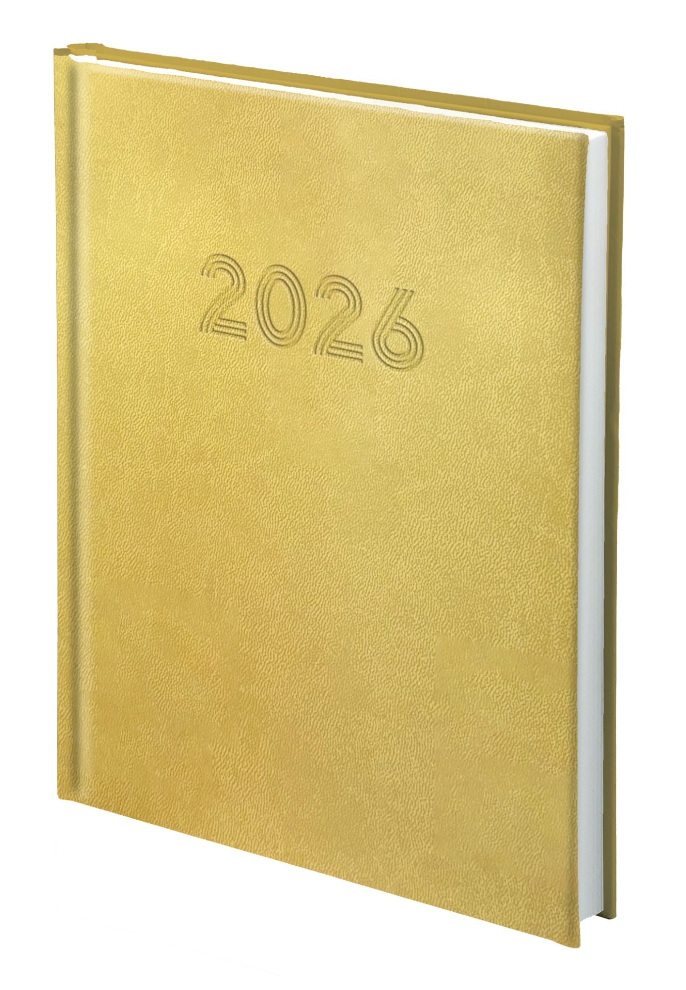 Rokovnik B5 z datumom 2026, DIANA, rumen