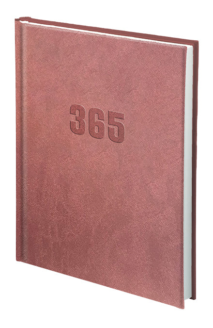 Rokovnik B5 z datumom 2026, FLORA, roza