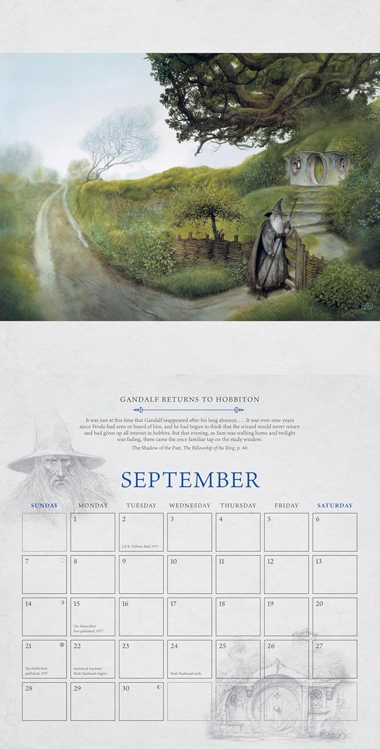 Tolkien Calendar 2025