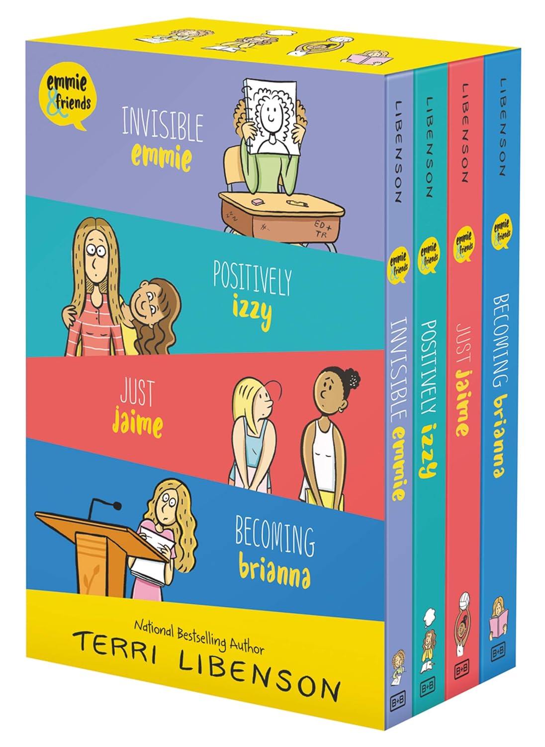 Emmie & Friends 4-Book Box Set