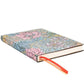 Planer Paperblanks "Morris Pink Honeysuckle" 2025/26, 18-mesečni, midi, horizontalen