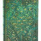 Blok Paperblanks "Emerald Flower", midi, črtani