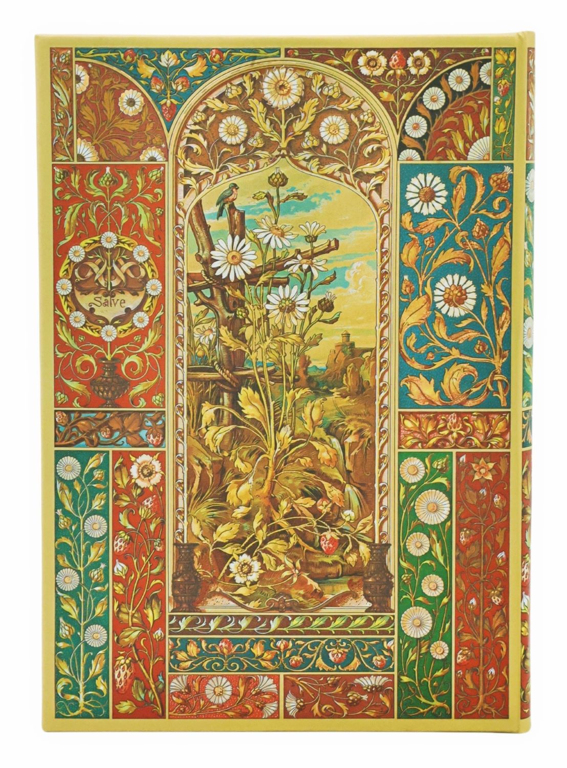 Blok Paperblanks "Viennese Fruit", midi, črtani