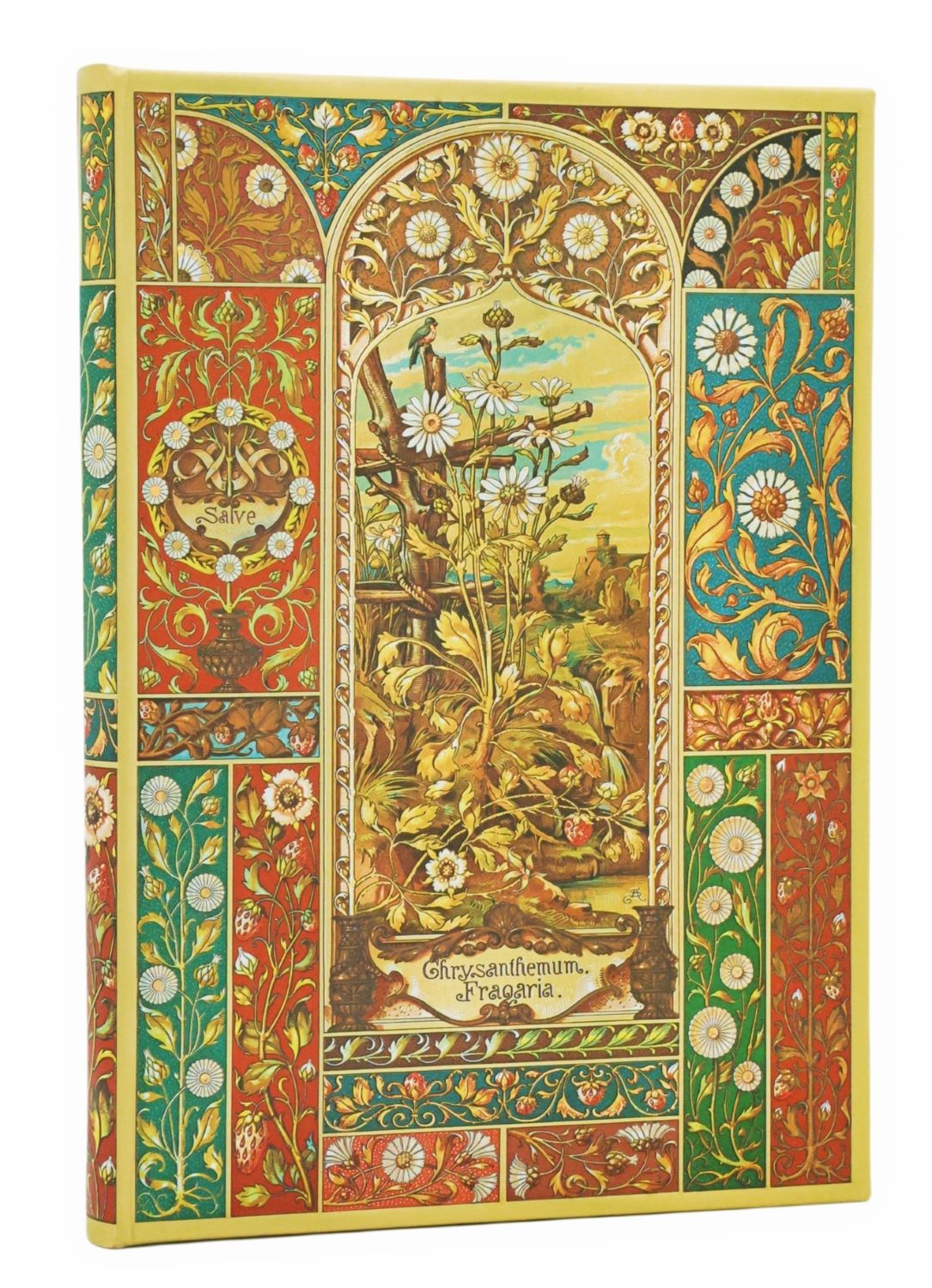 Blok Paperblanks "Viennese Fruit", midi, črtani