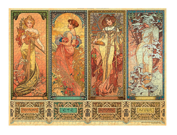 Puzzle Paperblanks "The Seasons (1900)", 1000 kosov