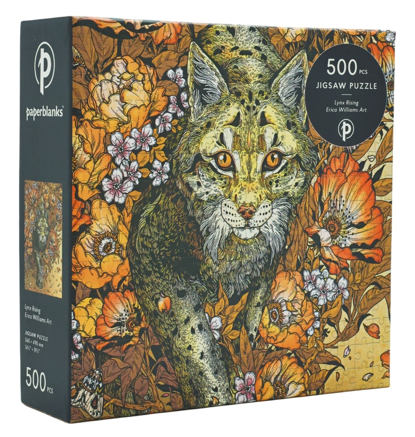 Puzzle Paperblanks "Lynx Rising", 500 kosov