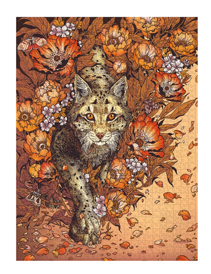Puzzle Paperblanks "Lynx Rising", 500 kosov