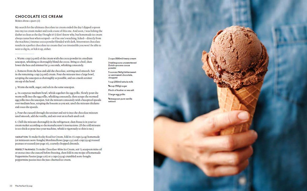 The Perfect Scoop: 200 Recipes for Ice Creams, Sorbets, Gelatos, Granitas, and Sweet Accompaniments