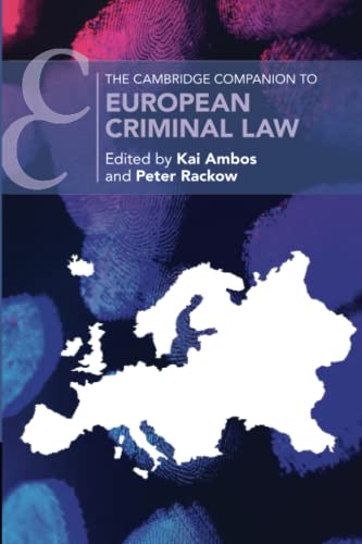 Cambridge Companion to European Criminal Law