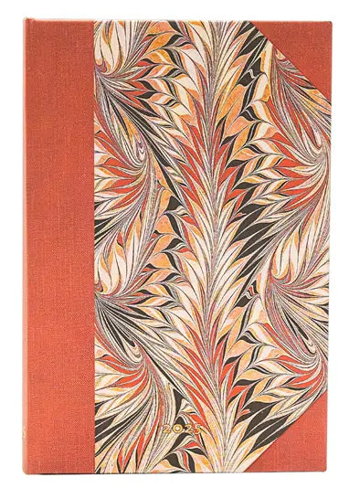 Planer Paperblanks "Rubedo" 2025, 12-mesečni, mini, horizontalen