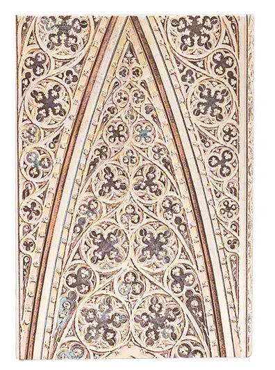 Planer Paperblanks "Vault of the Milan Cathedral" 2025, 12-mesečni, mini, horizontalen