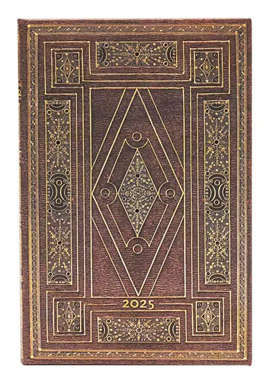 Planer Paperblanks "First Folio" 2025, 12-mesečni, mini, verso