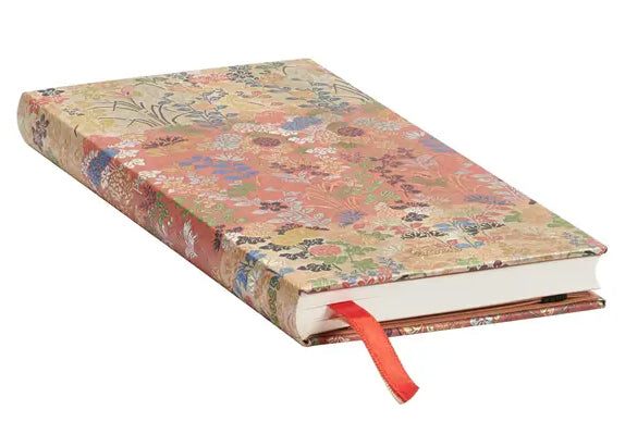 Planer Paperblanks "Kara-ori" 2025, 12-mesečni, slim, horizontalen