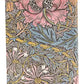 Planer Paperblanks "Morris Pink Honeysuckle" 2025, 12-mesečni, slim, horizontalen