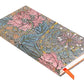 Planer Paperblanks "Morris Pink Honeysuckle" 2025, 12-mesečni, slim, horizontalen