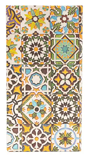 Planer Paperblanks "Porto" 2025, 12-mesečni, slim, horizontalen