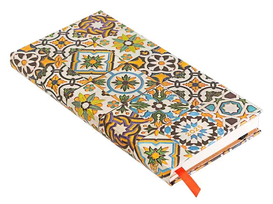 Planer Paperblanks "Porto" 2025, 12-mesečni, slim, horizontalen