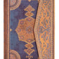 Planer Paperblanks "Safavid Indigo" 2025, 12-mesečni, midi, horizontalen