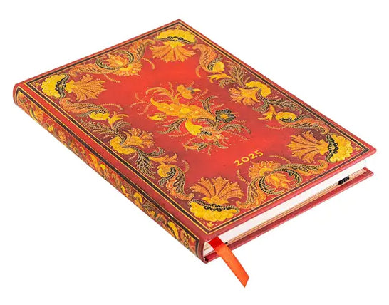 Planer Paperblanks "Fiammetta" 2025, 12-mesečni, midi, verso