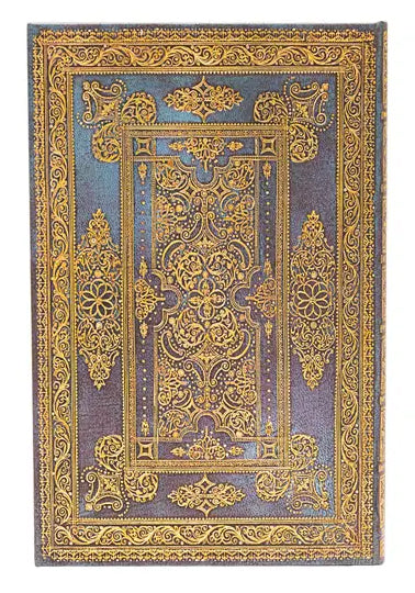 Planer Paperblanks "Blue Luxe" 2025, 12-mesečni, maxi, vertikalen