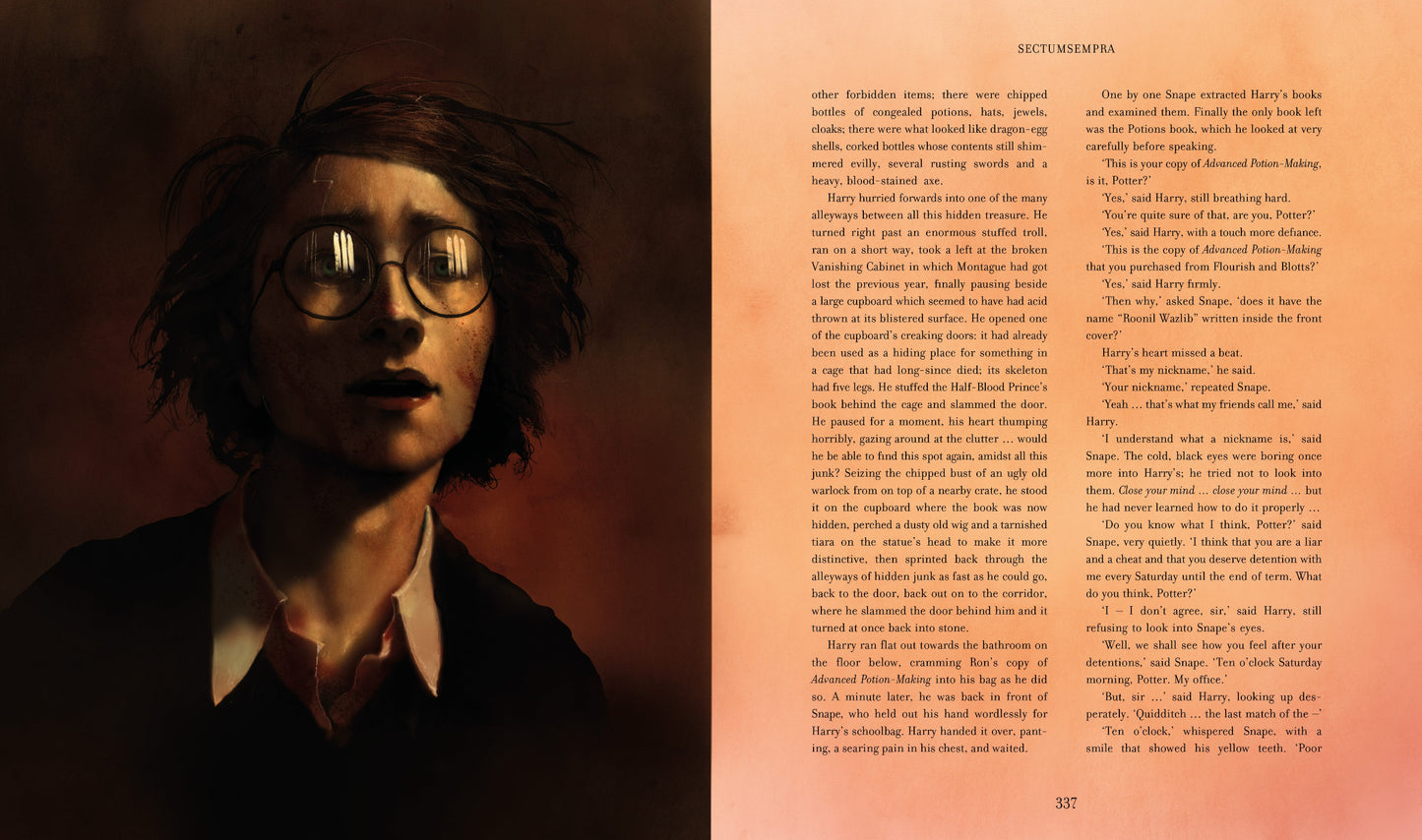 Harry Potter and the Half-Blood Prince : Illustrated Edition