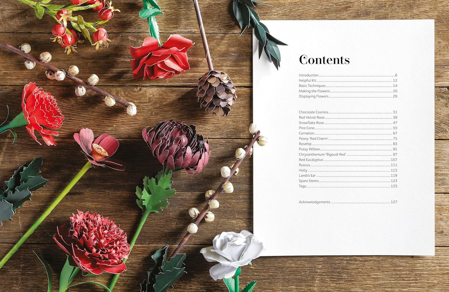 The Bouquet in a Book: Winter