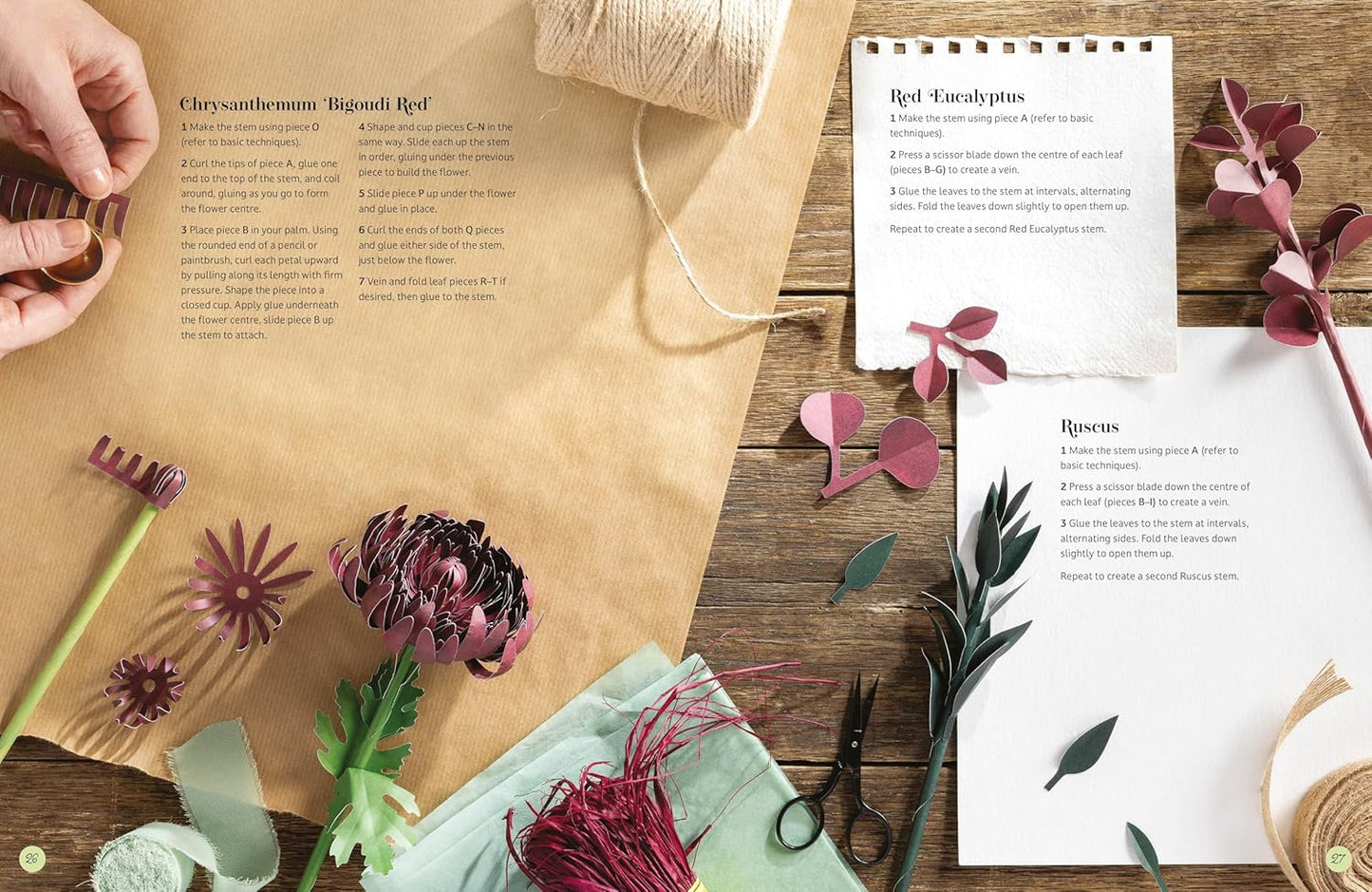 The Bouquet in a Book: Winter