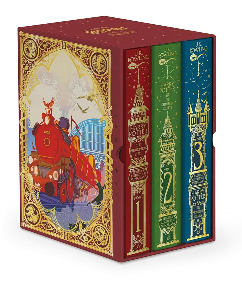 Harry Potter 1-3 Box Set: MinaLima Edition