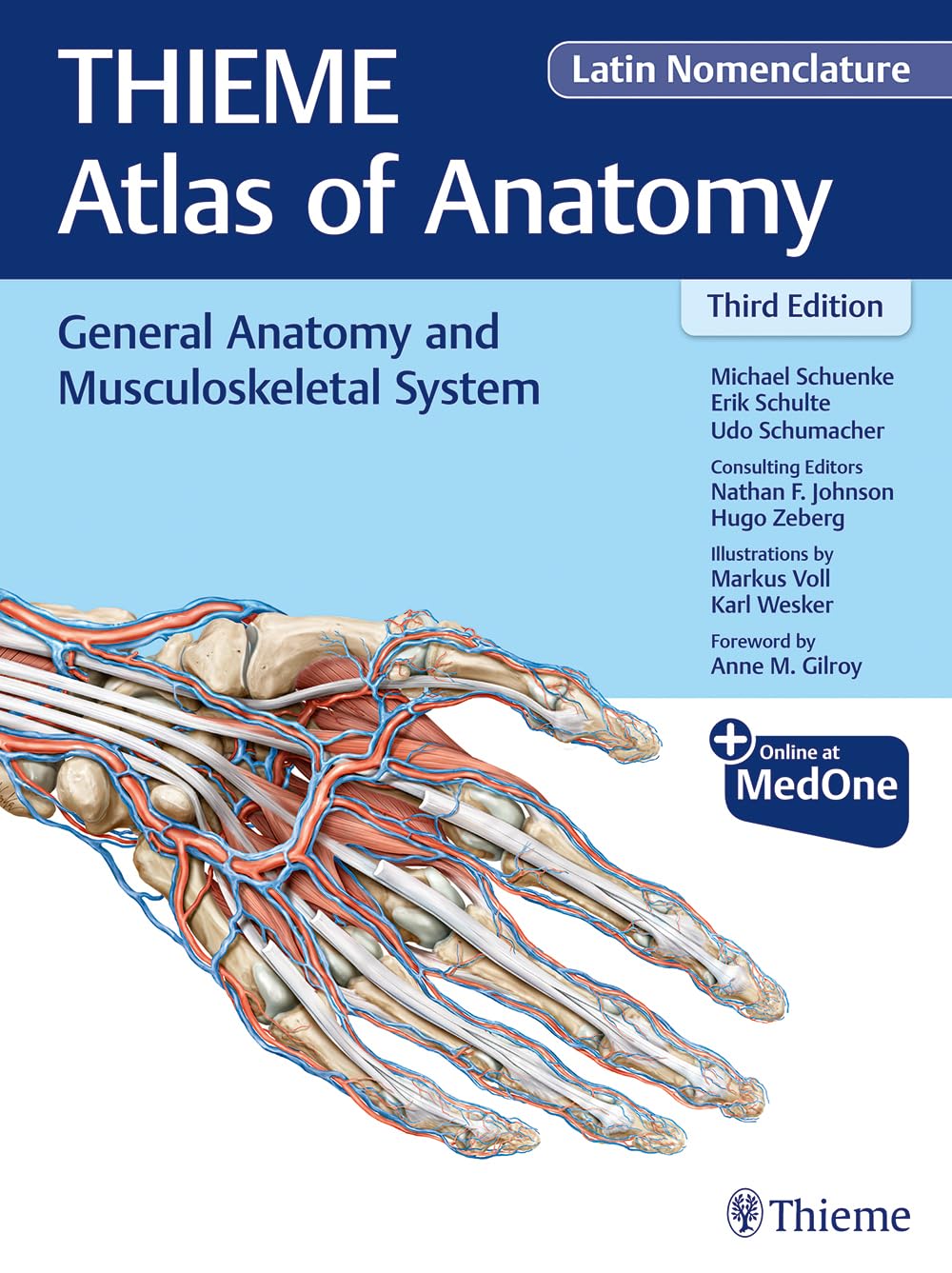 General Anatomy and Musculoskeletal System (THIEME Atlas of Anatomy), Latin Nomenclature, 3rd Edition