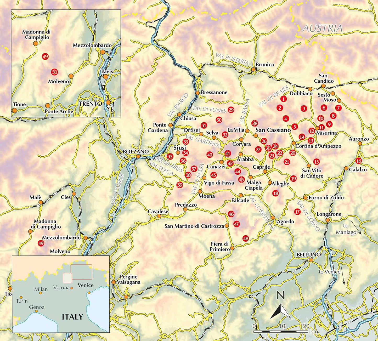 Day Walks in the Dolomites